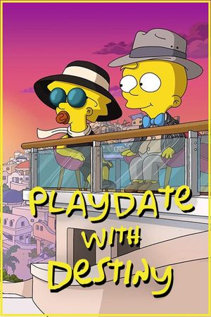 Maggie Simpson in "Playdate with Destiny"'s poster