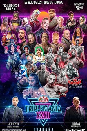 AAA TripleMania XXXII: Tijuana's poster