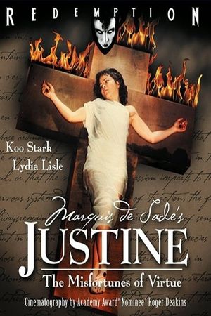 Marquis de Sade's Justine's poster