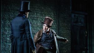 National Theatre Live: Young Marx's poster