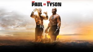 Jake Paul vs. Mike Tyson's poster