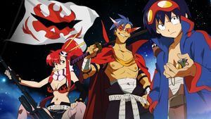 Gurren Lagann the Movie: Childhood's End's poster