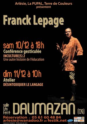 Inculture(s) 2 - L'École's poster