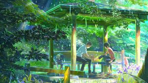 The Garden of Words's poster