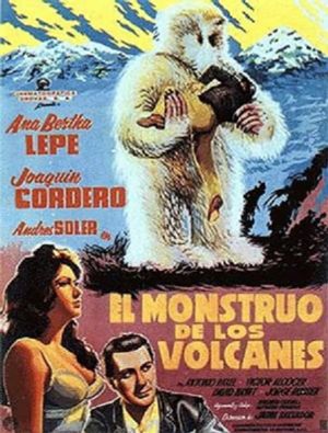 El monstruo de los volcanes's poster