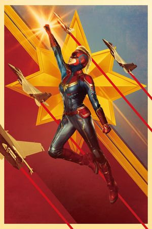Captain Marvel's poster