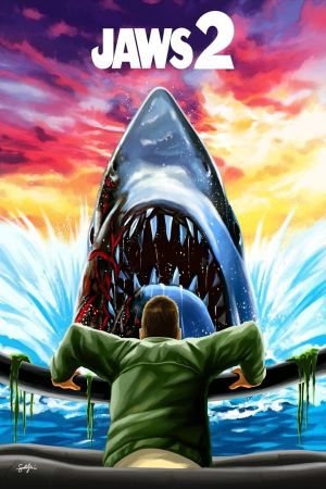 Jaws 2's poster