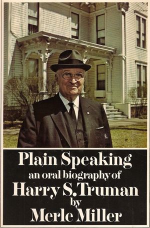 Harry S. Truman: Plain Speaking's poster