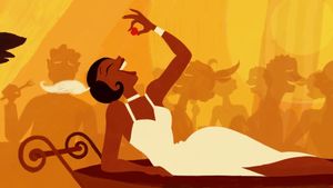 The Princess and the Frog's poster