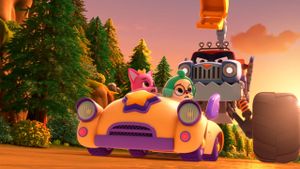 Pinkfong & Hogi Mini-Movie: The Tricky Three Cars's poster