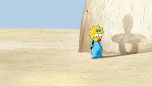 Maggie Simpson in "The Force Awakens from Its Nap"'s poster