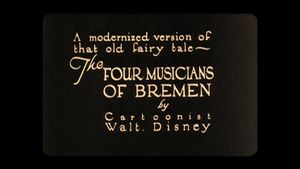 The Four Musicians of Bremen's poster