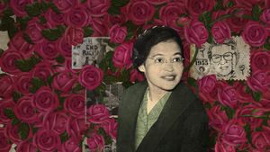The Rebellious Life of Mrs. Rosa Parks's poster