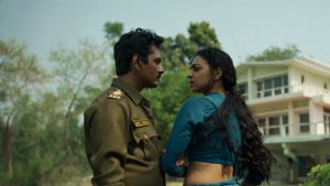 Raat Akeli Hai's poster