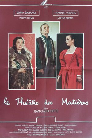 Le théâtre des matières's poster