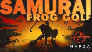 Samurai Frog Golf's poster