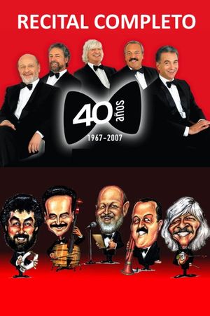 Recital 40 Años's poster