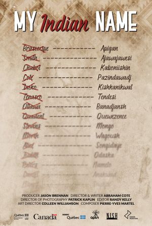My Indian Name's poster