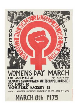 Lefties: Angry Wimmin's poster