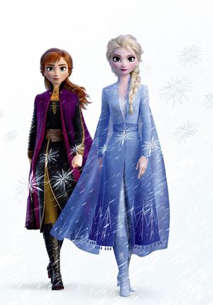 Frozen II's poster