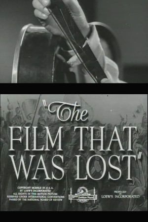 The Film That Was Lost's poster