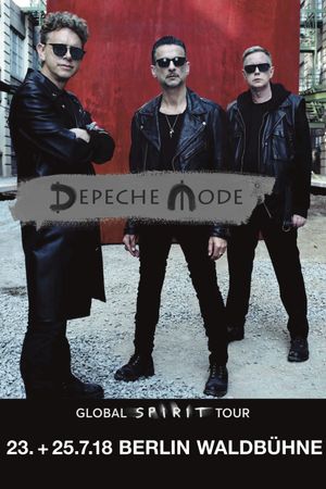 LiVE SPiRiTS Depeche Mode At The Waldbühne's poster