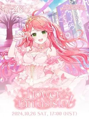 Sakura Miko 1st Live "flower fantasista!"'s poster