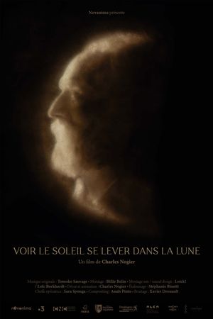 Voir le soleil se lever dans la lune's poster