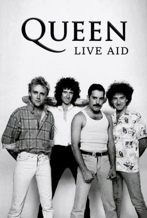 Queen at Live Aid's poster