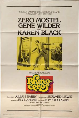 Rhinoceros's poster