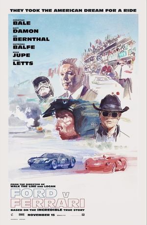 Ford v Ferrari's poster