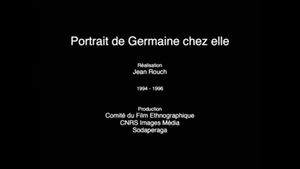 Germaine chez elle's poster