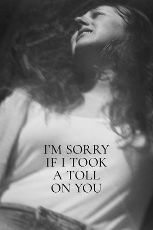 I'm Sorry If I Took a Toll on You's poster