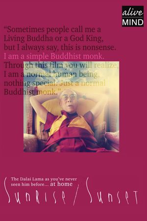 Rassvet/Zakat. Dalai Lama 14's poster