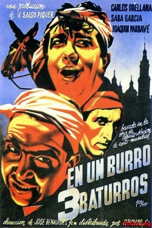 En un burro tres baturros's poster