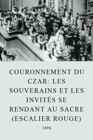Les souverains et les invités se rendant au sacre (escalier rouge)'s poster