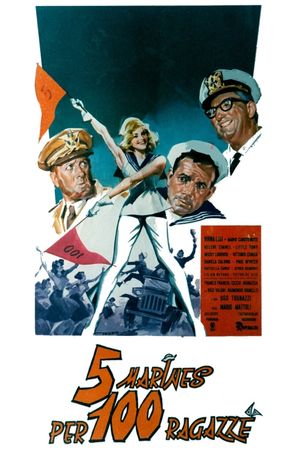 5 marines per 100 ragazze's poster