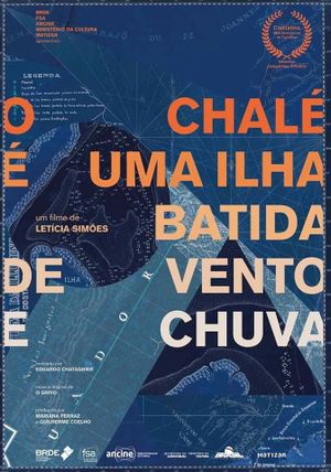 O chalé é uma ilha batida de vento e chua's poster