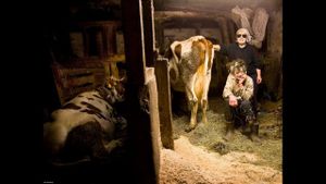 Women with Cows's poster