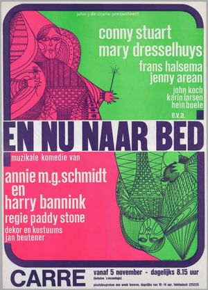 En nu naar bed's poster