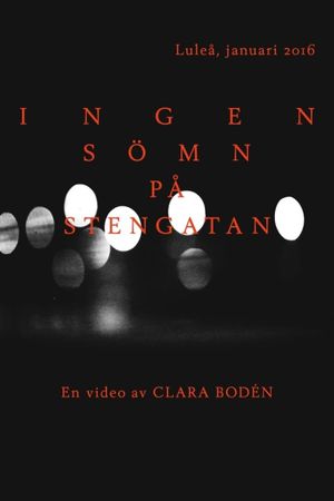 Ingen sömn på Stengatan's poster