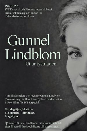 Gunnel Lindblom: ut ur tystnaden's poster image