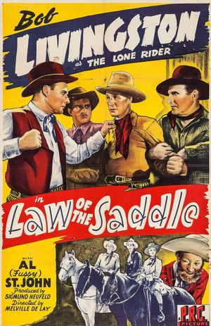 Law of the Saddle's poster