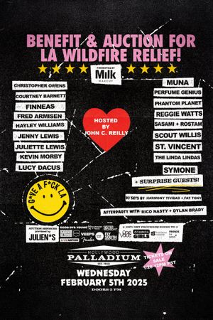 G*ve a F*ck LA: A Benefit for LA Fire Relief's poster