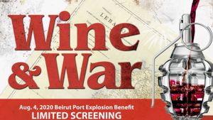 WINE and WAR's poster