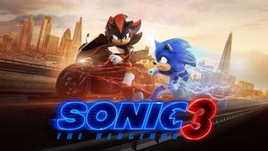 Sonic the Hedgehog 3's poster
