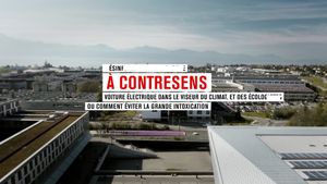 A Contresens : La voiture électrique's poster