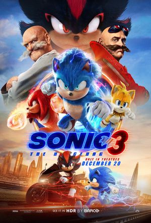 Sonic the Hedgehog 3's poster