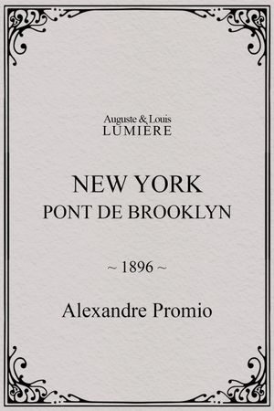New York, Brooklyn Bridge's poster image