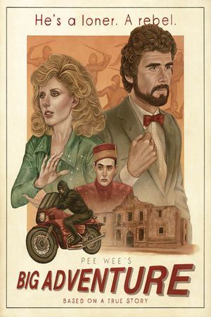 Pee-wee's Big Adventure's poster